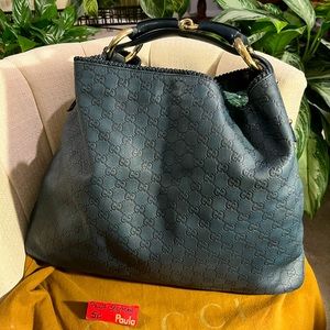 🔥🔥🔥SOLD🔥🔥🔥 Gucci Horsebit Hobo Guccissima Leather